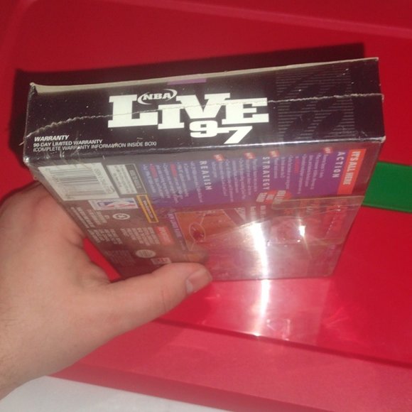 NBA LIVE 97 SNES SEALED BY ORIGINAL MANUFACTURER - Picture 5 of 6